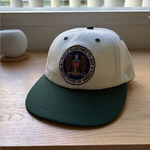 Supreme Two-Tone Patch Cap - Cream & Dark Green 2025 I pledge allegiance to s***